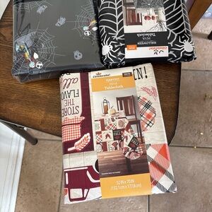 Celebrate It Autumn Plaid and Harvest Tablecloth